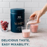 Proteine din Zer Kinetica Whey Protein 1kg Strawberry