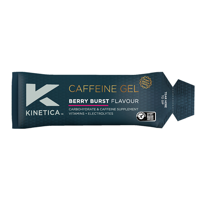 Gel Energizant cu Cofeină Kinetica Caffeine Gel 70g Berry Burst