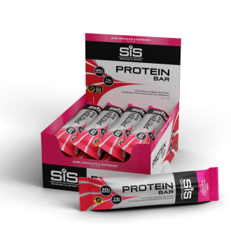 Cutie 12 Batoane Proteice SiS Protein Bar 64g Dark Chocolate Raspberry