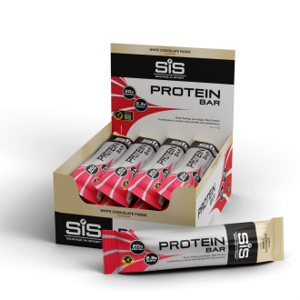 Cutie 12 Batoane Proteice SiS Protein Bar 64g White Chocolate Fudge