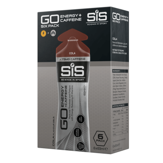 Gel Energizant SiS GO Energy + Caffeine Gel 60ml 6 Pack Cola