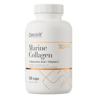 OstroVit Colagen Marin cu Acid Hialuronic și Vitamina C 120 capsule