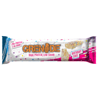 Baton Proteic Grenade Protein Bar 60g Birthday Cake