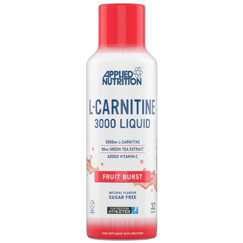 L-Carnitină Lichidă Applied Nutrition L-carnitine 3000 Liquid 480ml