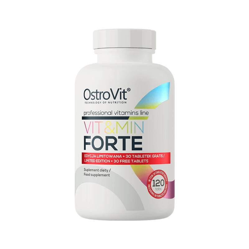 Complex Multivitamine OstroVit Vit&Min Forte 120 tablete