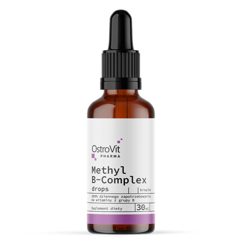 Complex Vitamina B OstroVit Pharma Methyl B-Complex drops 30 ml