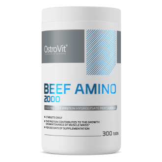 Aminoacizi OstroVit Beef Amino 2000 mg 300 tabs
