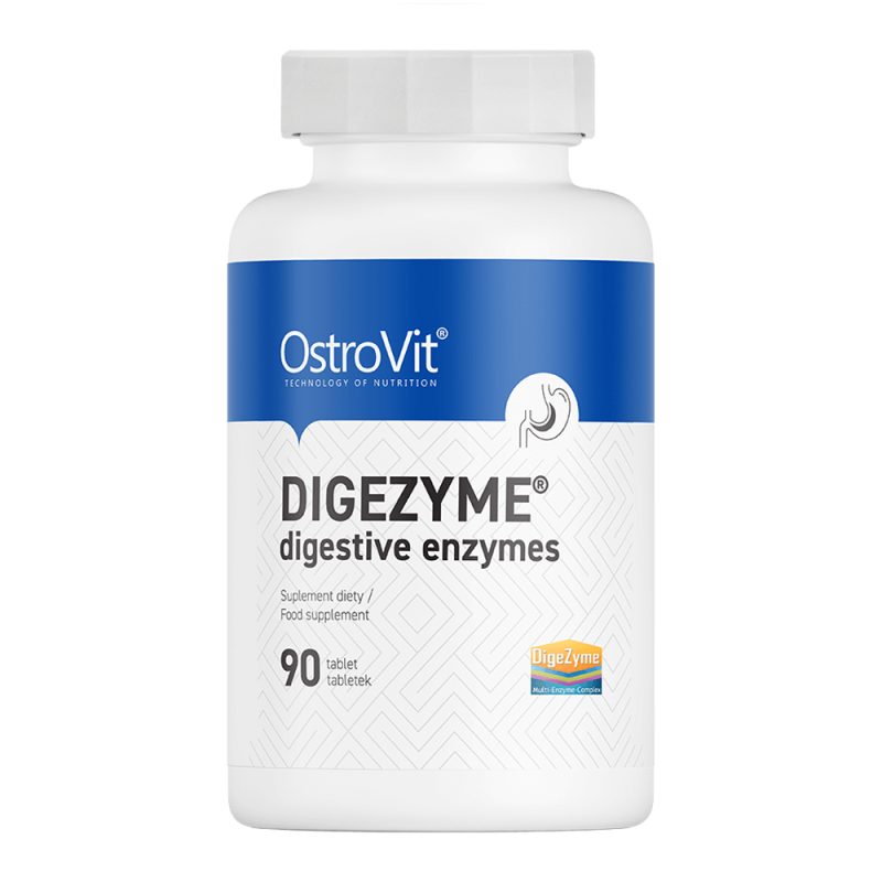 Enzime Digestive OstroVit Digezyme 90 tabs
