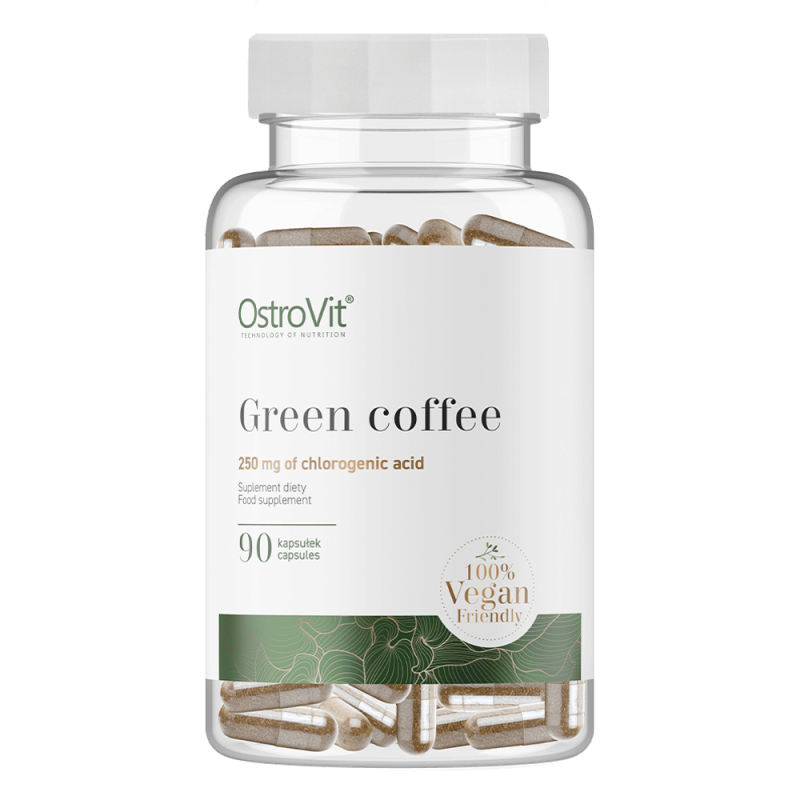Extract de Cafea Verde OstroVit Green Coffee VEGE 90 caps