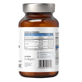 Lactoferina OstroVit Pharma Lactoferrin LFS 90% 60 caps