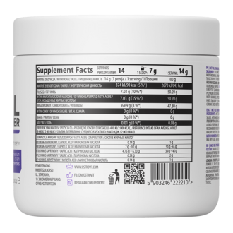 MCT Pudră OstroVit MCT Oil Powder 200g