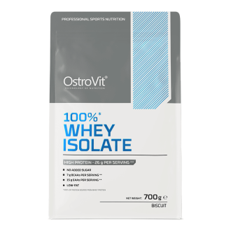 Izolat Proteic OstroVit Whey Protein Isolate 700g Biscuit