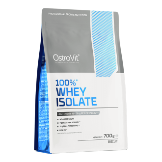 Izolat Proteic OstroVit Whey Protein Isolate 700g Biscuit