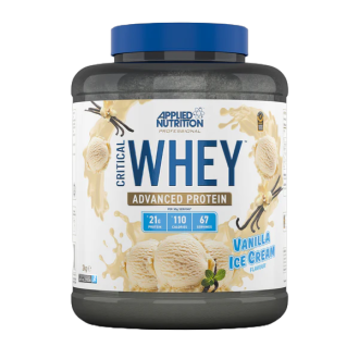 Applied Nutrition Critical Whey Proteine din Zer 2kg Vanilla Ice Cream