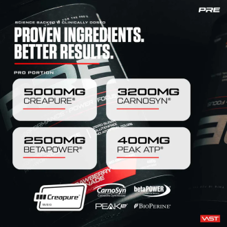 VAST PRE High-Performance Pre-Workout 480g