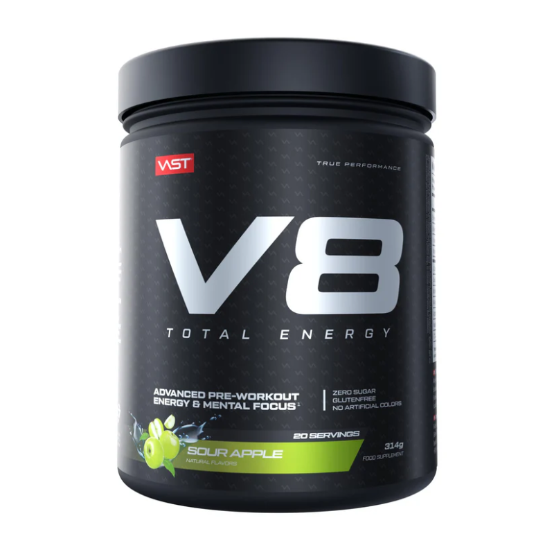VAST V8 Total Energy Pre-Workout 314g Sour Apple