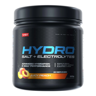 VAST Hydro - Pudră de Hidratare cu Electroliti 300g Juicy Peach