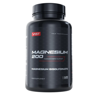 Magneziu Bisglicinat VAST Magnesium 200mg 120 caps