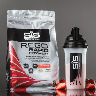 NOU Băutură de Refacere SiS REGO Rapid Recovery Capsuni 1.5kg
