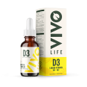 Vivo Vitamina D3 + K2 Lichidă 2000UI 50ml