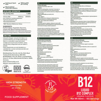 Vivo Complex Vitamina B12 Lichidă 500mcg 60ml (4)