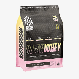 Izolat Proteic din Zer Soccer Supplement Clear Whey 1kg Tropical