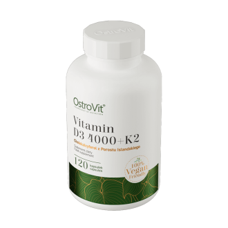Vitamina D3 OstroVit Vitamin D3 4000 UI + K2 VEGE 120 capsule 2