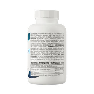 OstroVit Potassium - Potasiu 90 tablete info