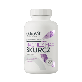OstroVit Magnez MAX - Magneziu - Potasiu - B6 60 tablete