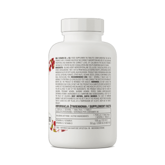 OstroVit Vitamina D3 + K2 2000UI 90 tablete info