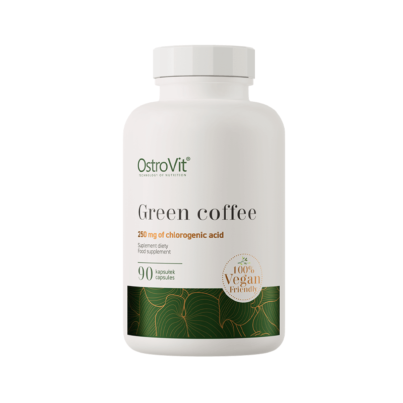 Extract de Cafea Verde OstroVit Green Coffee VEGE 90 caps Extract de Cafea Verde OstroVit Green Coffee VEGE 90 caps