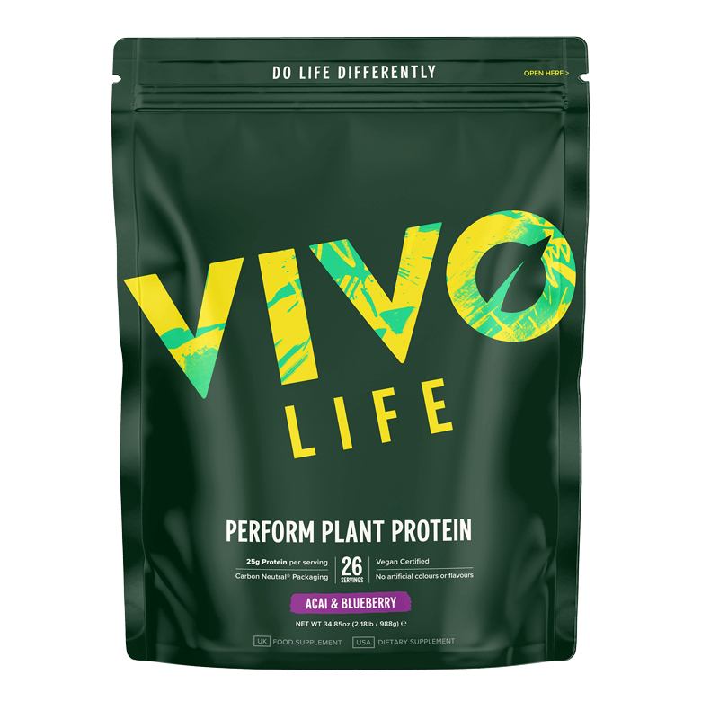 Vivo PERFORM Proteine Vegetale & BCAA Acai & Blueberry 988g