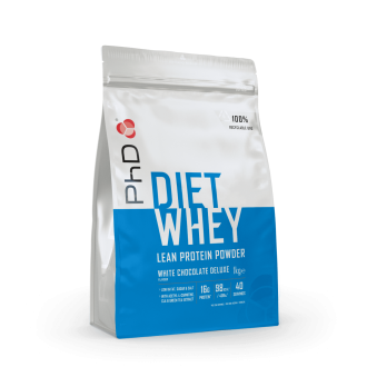 Proteina din Zer PhD Diet Whey Protein 1kg White Chocolate