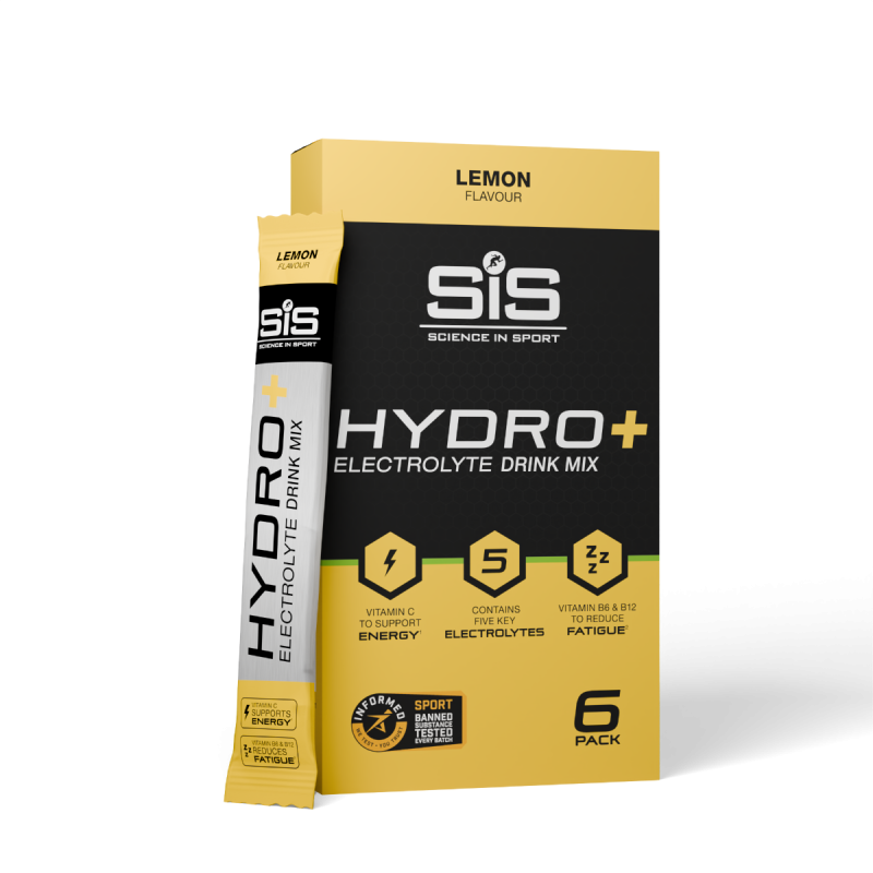 SiS HYDRO+ 6 Pack - plicuri de hidratare cu electroliți Lamaie
