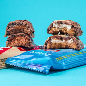Cutie 12 Batoane Proteice FitSpo Delight Protein Bar 60g - Diverse arome