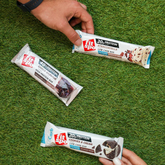 Cutie 12 Batoane Proteice FitSpo LoCarb Protein Bar 60g - Diverse arome