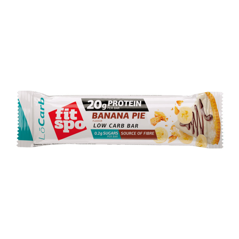 Baton Proteic FitSpo LoCarb Protein Bar 60g - Diverse arome