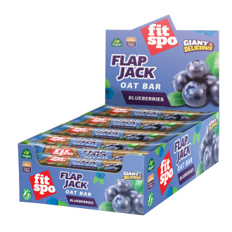Cutie 12 Batoane din Ovăz FitSpo Flapjack Oat Bar 80g - Diverse Arome