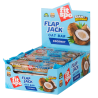 Cutie 12 Batoane din Ovăz FitSpo Flapjack Oat Bar 80g Coconut
