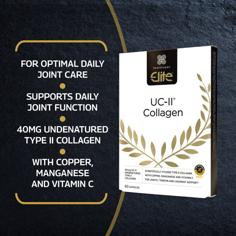 Colagen Nedenaturat Tip 2 Healthspan Elite UC-II® Collagen 60 caps