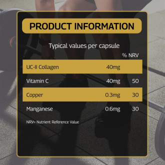 Colagen Nedenaturat Healthspan Elite UC-II® Collagen 60 caps