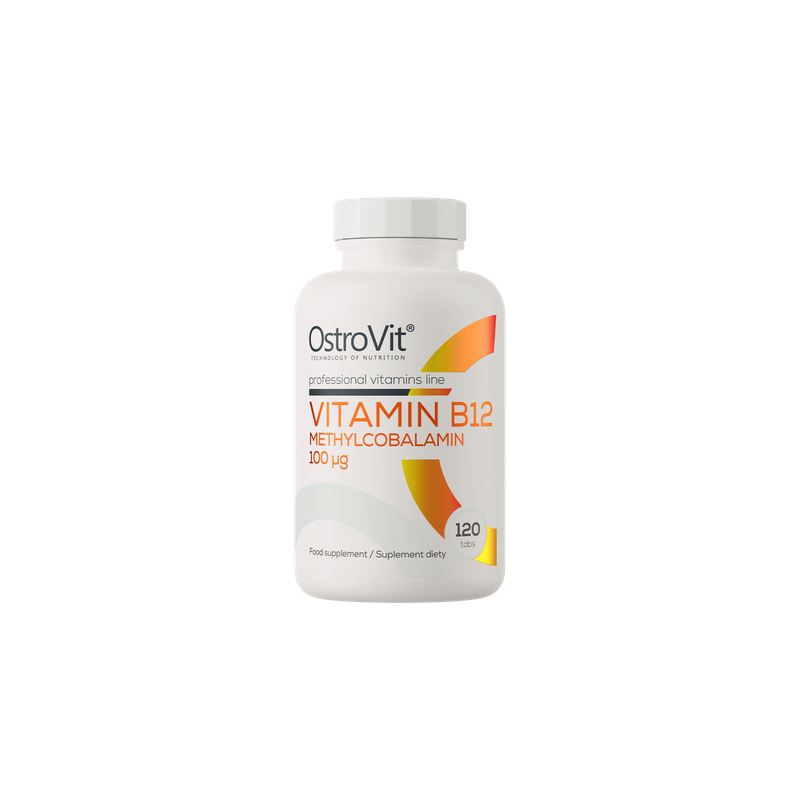 OstroVit Vitamina B12 Metilcobalamină 100mcg 120 tablete OstroVit Vitamina B12 Metilcobalamină 100mcg 120 tablete