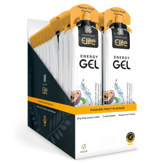 Cutie 24 Geluri Energizant Healthspan Elite Energy Gel 60g - Passion Fruit