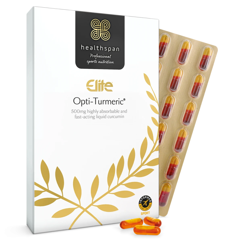Curucmină Lichidă Healthspan Elite Opti‑Turmeric 120 capsule