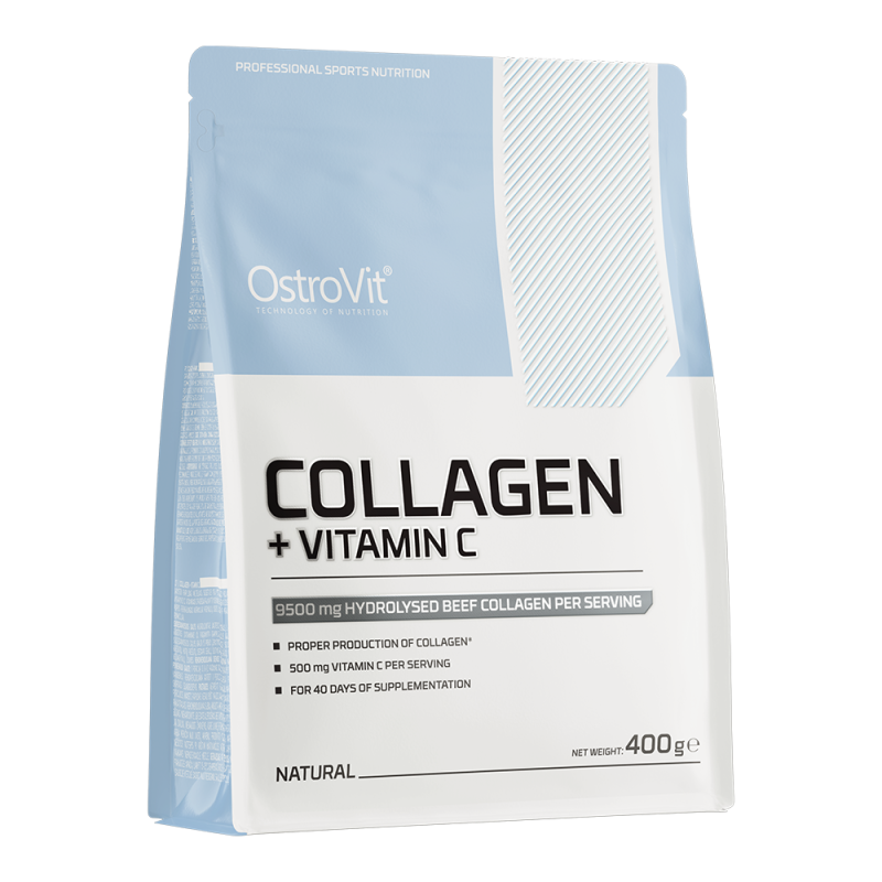 OstroVit Colagen + Vitamina C 400g Natural