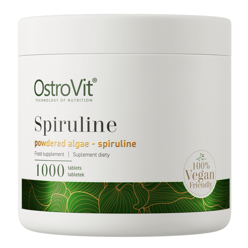Spirulina Tablete OstroVit Spiruline Vege 1000 tabs