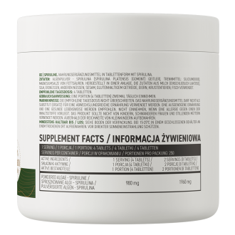 Spirulina Tablete OstroVit Spiruline Vege 1000 tabs