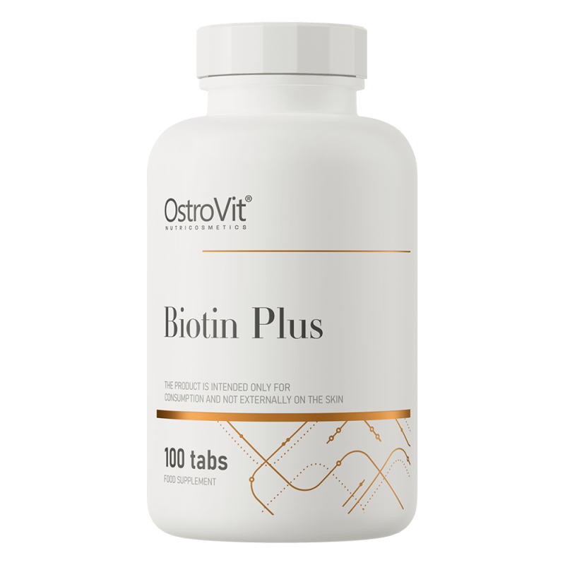 Biotina OstroVit Biotin Plus 100 tablete