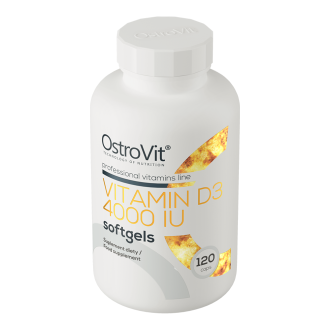 OstroVit Vitamina D3 4000 UI 120 capsule moi