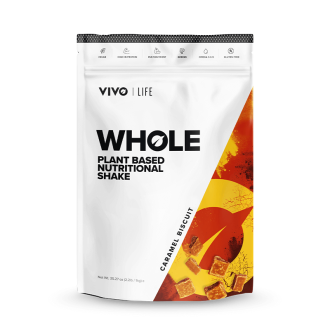Vivo WHOLE Shake Nutritiv Vegan 1kg Caramel Biscuit